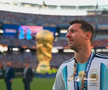Lionel Messi, în lacrimi după ultima finală mondială // Capturi X @AbsoluteMxssi