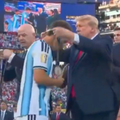 Christian Romero, singurul care nu a dat mâna cu Donald Trump