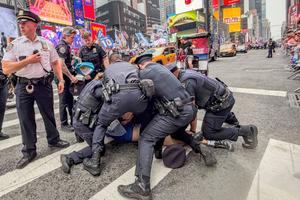 Spania - Argentina, marea finală de la CM 2026 » Nebunie în Times Square și un prim incident