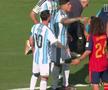 Messi a vrut să provoace eliminarea lui Cucurella în Spania - Argentina