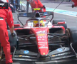 Lewis Hamilton și-a lovit propriul mecanic în boxele Ferrari // Captură foto: X @extremecars