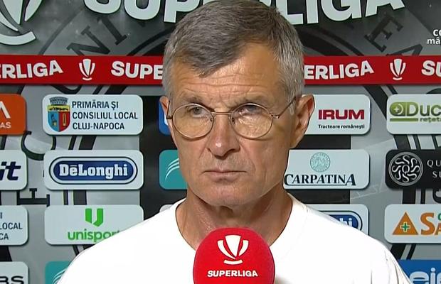 Sabău avertizează, după eșec: „Ne-am entuziasmat că am învins-o pe Dinamo în amical”