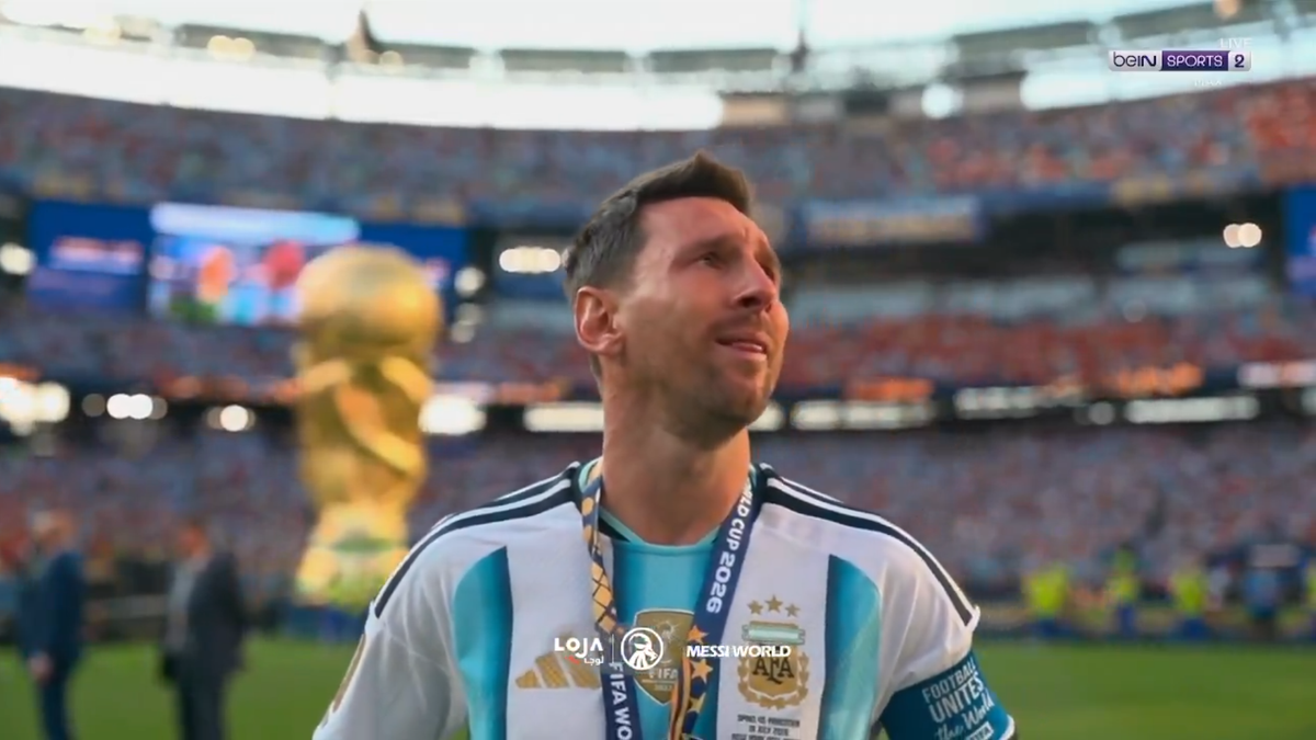 Lionel Messi, în lacrimi după ultima finală mondială