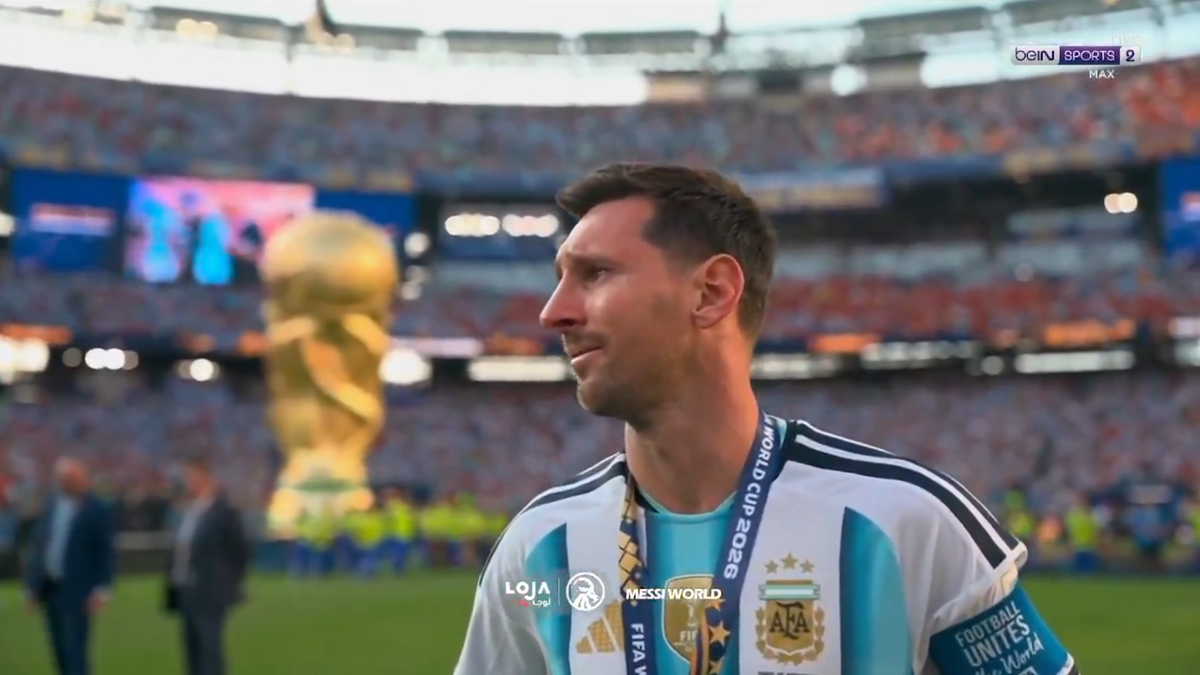 Lionel Messi, în lacrimi după ultima finală mondială