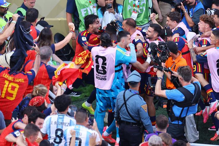 Golul lui Ferran Torres în Spania - Argentina // foto: Imago Images