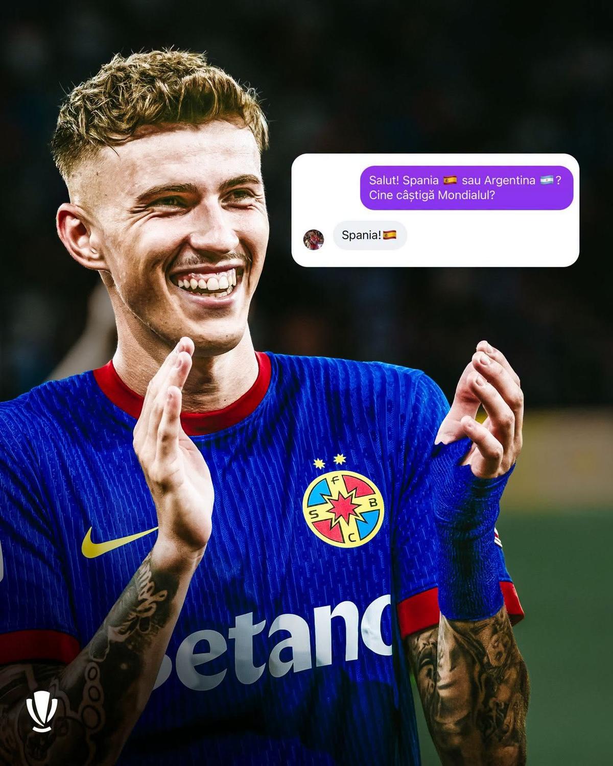 Jucătorii din Superliga și-au ales favoritele din finala Campionatului Mondial