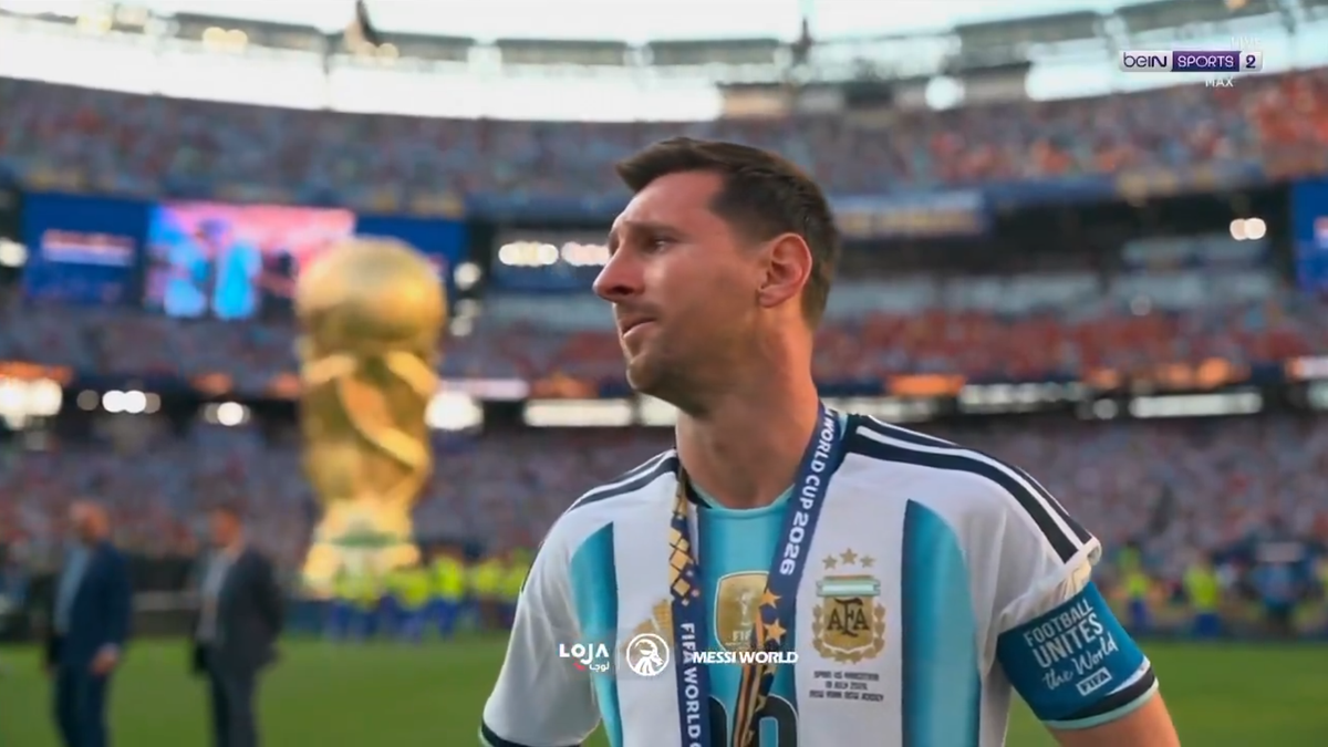 Lionel Messi, în lacrimi după ultima finală mondială