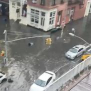 Inundații și probleme în New York