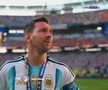 Lionel Messi, în lacrimi după ultima finală mondială // Capturi X @AbsoluteMxssi