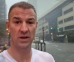 Joe Hart, în mijlocul inundațiilor din New York