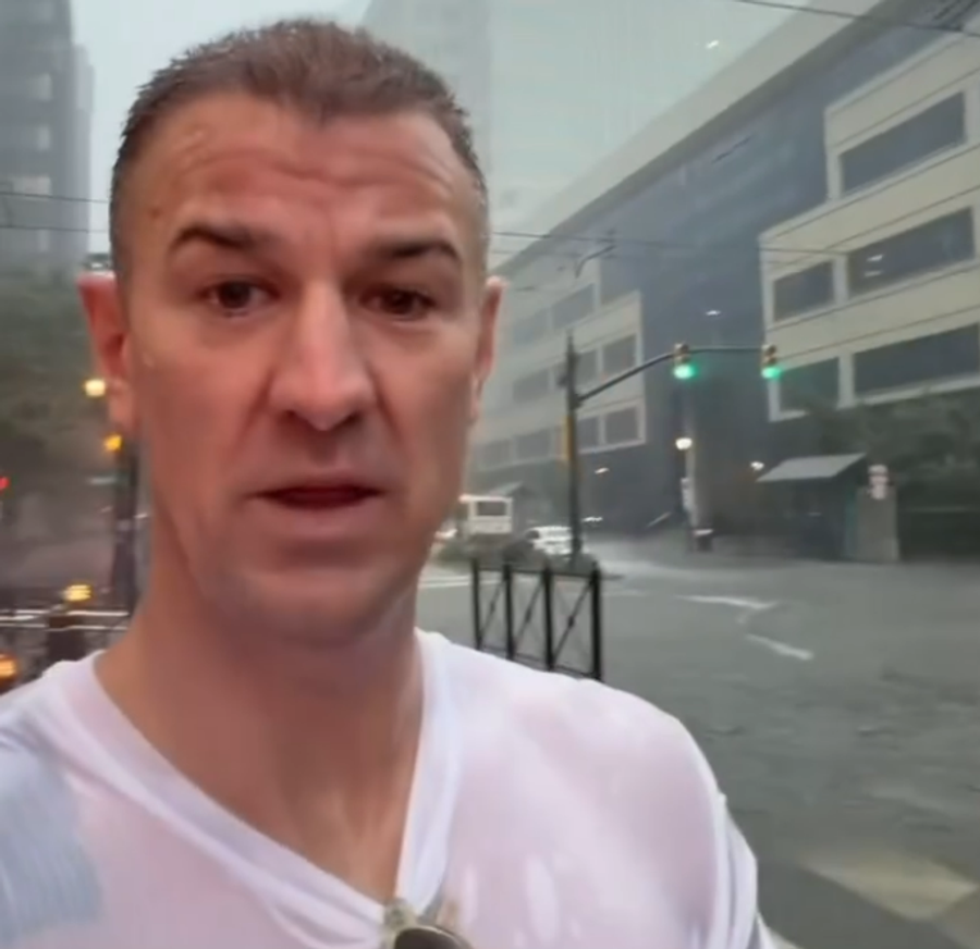 Joe Hart, în mijlocul inundațiilor din New York New York, paralizat cu câteva ore înaintea finalei Campionatului Mondial: inundațiile au făcut ravagii
