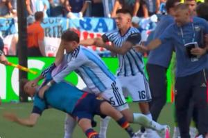 Argentinianul a fost eliminat DUPĂ meci pentru gesturi sălbatice!