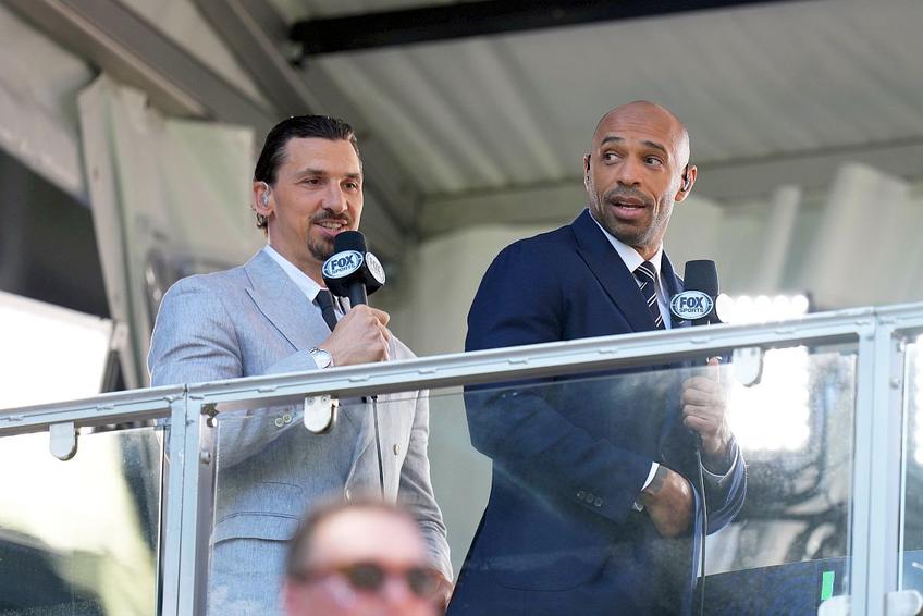 Thierry Henry și Zlatan Ibrahimovic // foto: Imago Images