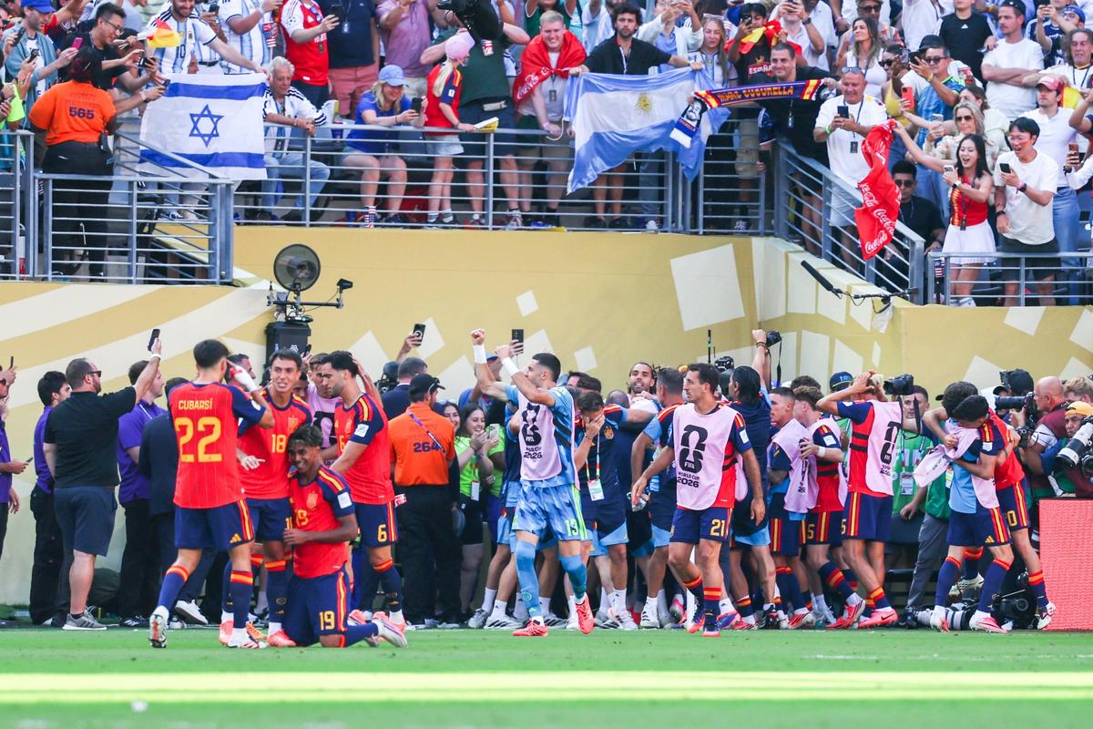 Spania - Argentina, finala Campionatului Mondial