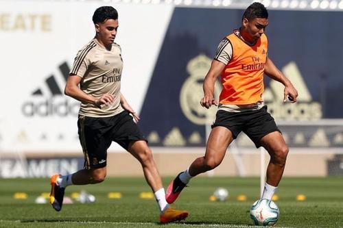 Reinier Jesus, la antrenamentul lui Real Madrid // foto: Instagram @ Reinier.jesus