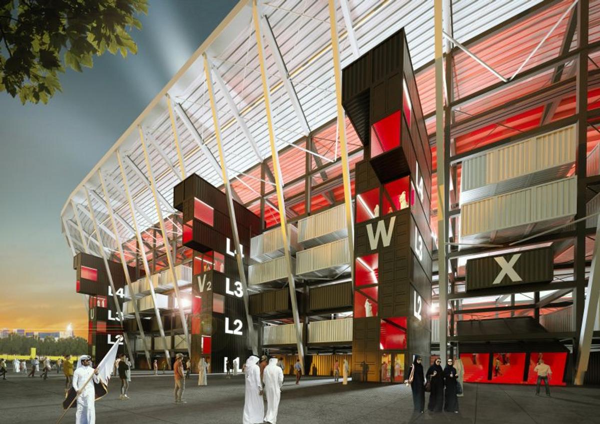GALERIE FOTO Fabulos! Cum arată stadioanele din Qatar pe care se va juca Cupa Mondială din 2022: design futurist și aer condiționat în tribune și pe gazon