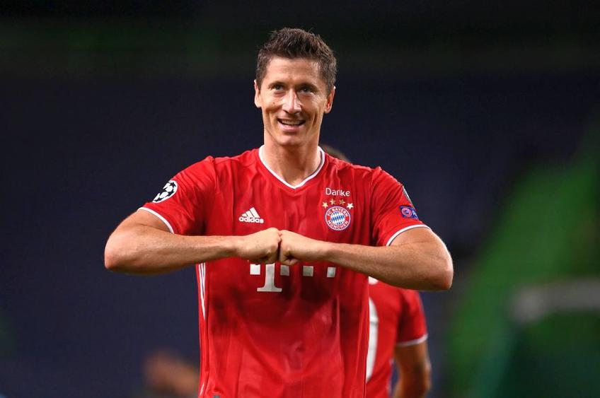 Robert Lewandowski, în Lyon - Bayern 0-3 // foto: Guliver/gettyimages
