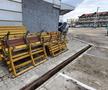 Depozit pentru mobilier stradal și decorațiuni de Crăciun » Cum a ajuns să arate stadionul de la Urziceni