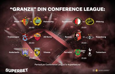 Conference League e șansa tuturor! Dau echipele mici calculele peste cap în play-off?