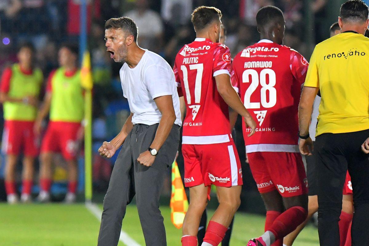Ovidiu Burcă, în al nouălea cer după victoria de la Voluntari: „Asta înseamnă Dinamo!” + Ce a spus despre finalul dramatic de meci