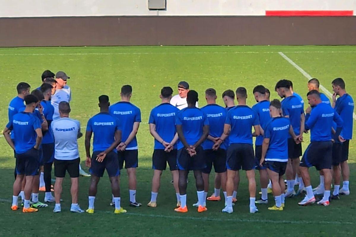 Farul, gata să doboare reduta Giuleștiului! Unde și-a dus Hagi fotbaliștii, cu o zi înainte de meciul cu Rapid