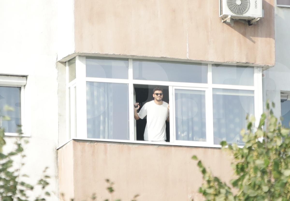 Mihai Roman a urmărit Botoșani - Oțelul de la balcon