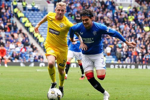 Ianis Hagi, în meciul cu Greenock Morton / Sursă foto: Imago Images