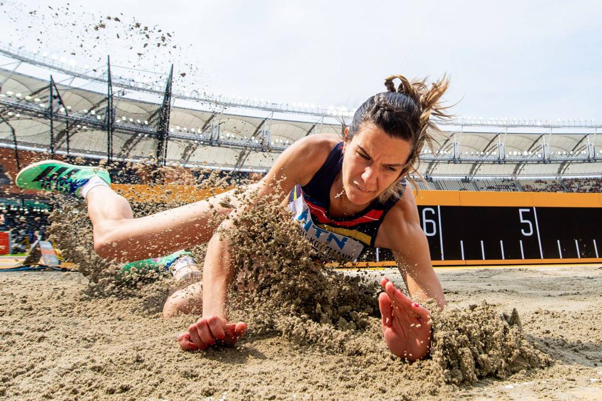 Imagini cu atleta Alina Rotaru-Kottmann, în interviul acordat Gazetei Sporturilor