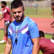 Dragoș Firțulescu, la antrenamentele lui Malappuram FC / Sursă foto: Facebook