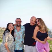 Arpad Paszkany, în vacanță cu iubita Antonela, Andra și Cătălin Măruță