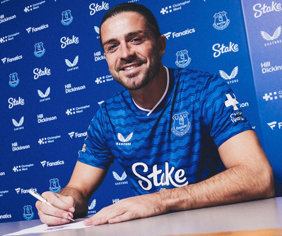 Jack Grealish. Foto: Instagram Internetul „a explodat” după o fotografie cu Jack Grealish » Englezii au observat abia ACUM detaliul neașteptat de la prezentarea la Everton: „Nimeni nu vorbește despre asta”