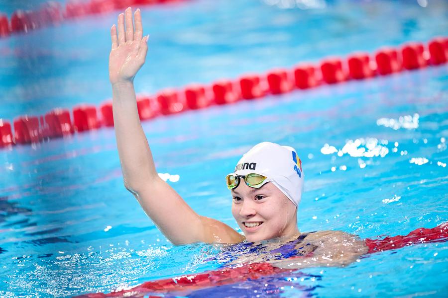 Aissia Prisecariu FOTO FRPM Daria Șilișteanu și Aissia Prisecariu s-au calificat în finala de la 100 m spate la CM de juniori, cu recorduri personale. „Este un lucru fenomenal!”