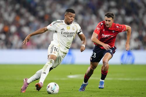 Kylian Mbappe în Real Madrid - Osasuna / Foto: Imago Images
