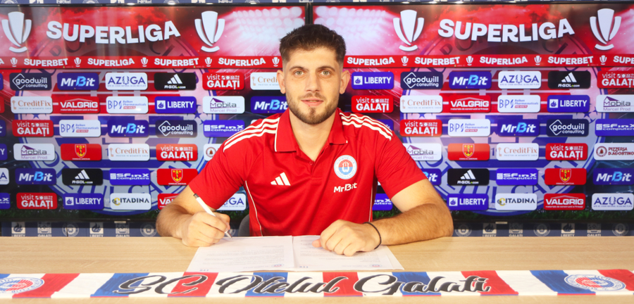 Paul Iacob, prezentat la Oțelul Paul Iacob a plecat de la Rapid și a fost prezentat la alt club din Superligă: „Echipă de tradiție, sunt bucuros!”