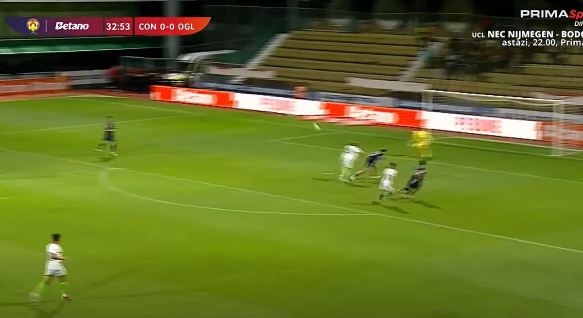 Din Sula, gol validat ERONAT în Chiajna - Oțelul » Greșeală majoră de arbitraj!