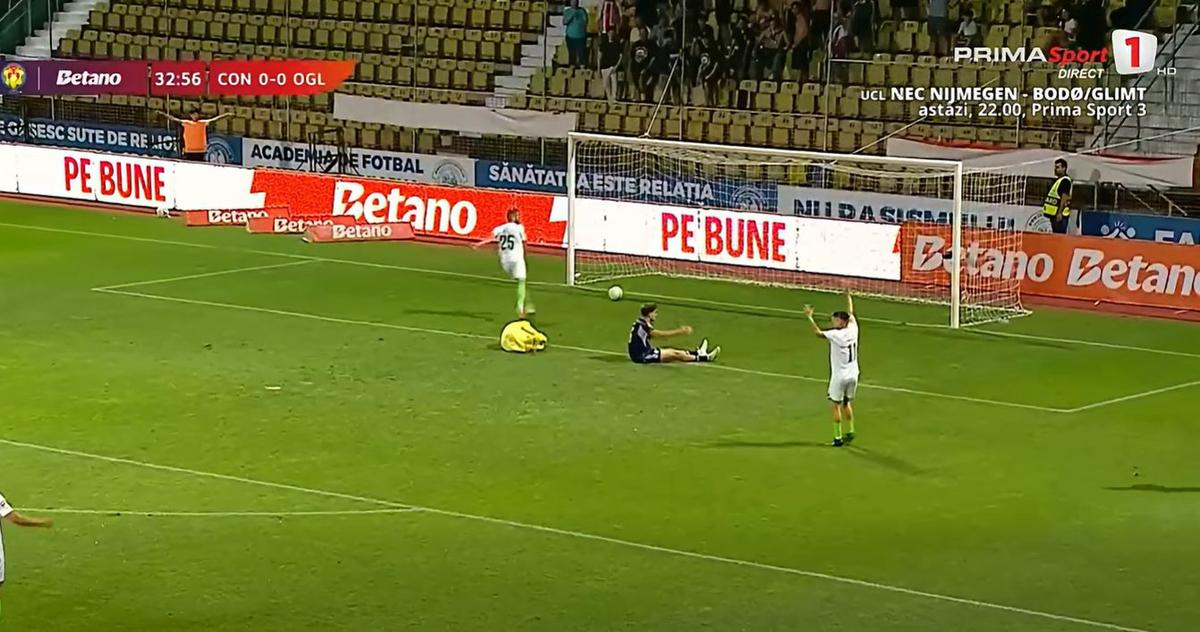 Din Sula, gol validat ERONAT în Chiajna - Oțelul » Greșeală majoră de arbitraj!