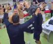 Imagini antologice: patronul a intrat în vestiar cu punga de bani
