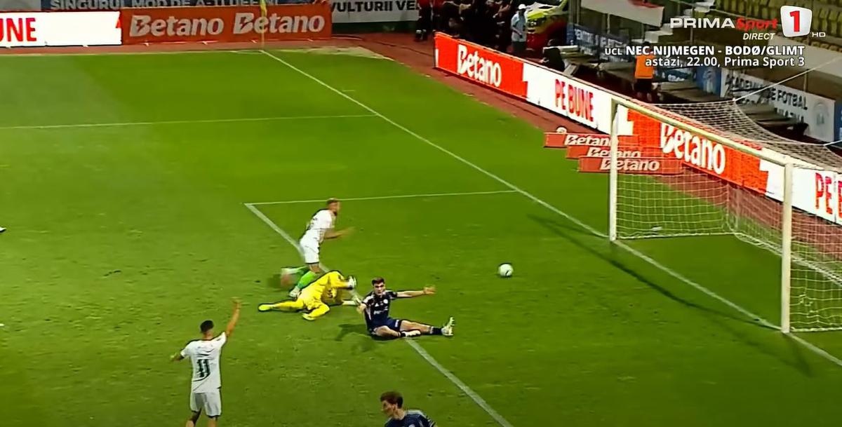 Din Sula, gol validat eronat în Chiajna - Oțelul