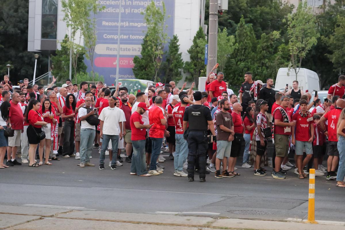 Imagini înainte de Hapoel Beer Sheva - Sabah Baku / FOTO: Andrei Furnigă (GSP.ro)