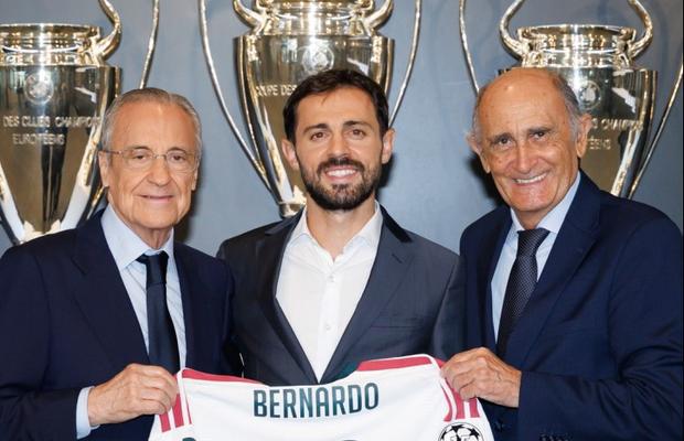Bernardo Silva, prezentat oficial la Real Madrid: „Nu oricine joacă la un club cu 15 Champions League!”