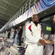 Arnold Garita și Ofri Arad, pe Giulești, la Hapoel Beer Sheva - Sabah Baku. foto: Andrei Crăițoiu / GSP