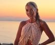 Bernadette Szocs se relaxează în Mykonos