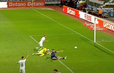 Din Sula, gol validat ERONAT în Chiajna - Oțelul » Greșeală majoră de arbitraj!