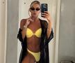 Bernadette Szocs se relaxează în Mykonos
