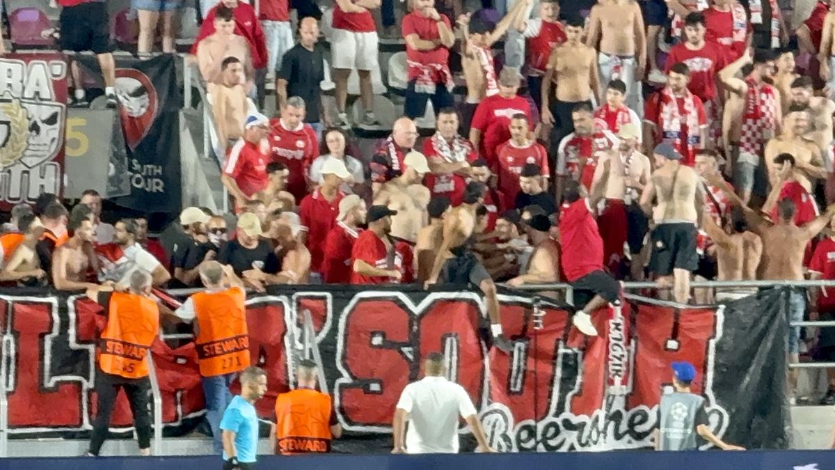 Foto final  Hapoel Beer Sheva - Sabah Baku