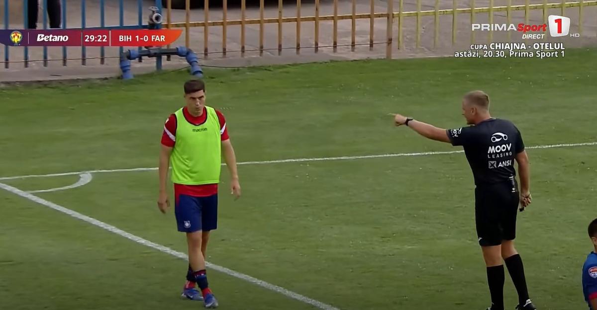 Răzvan Tănasă, apucat de gură de un membru al staff-ului celor de la FC Bihor