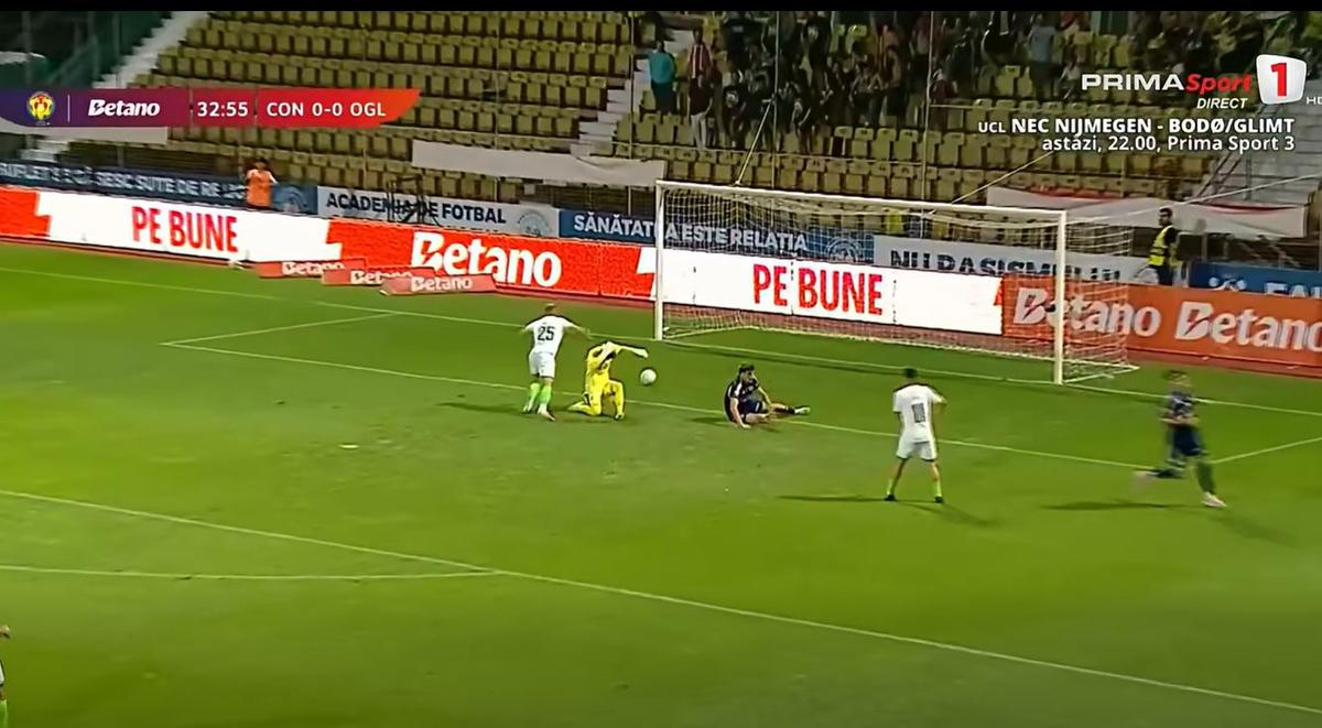 Din Sula, gol validat ERONAT în Chiajna - Oțelul » Greșeală majoră de arbitraj!