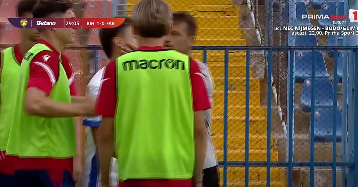 Răzvan Tănasă, apucat de gură de un membru al staff-ului celor de la FC Bihor