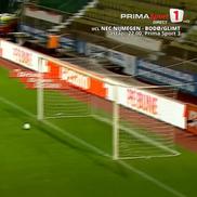 Din Sula, gol validat eronat în Chiajna - Oțelul / FOTO: captură @Prima Sport