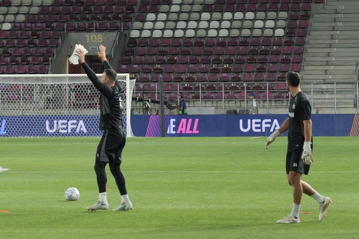 Imagini înainte de Hapoel Beer Sheva - Sabah Baku / FOTO: Andrei Furnigă (GSP.ro)